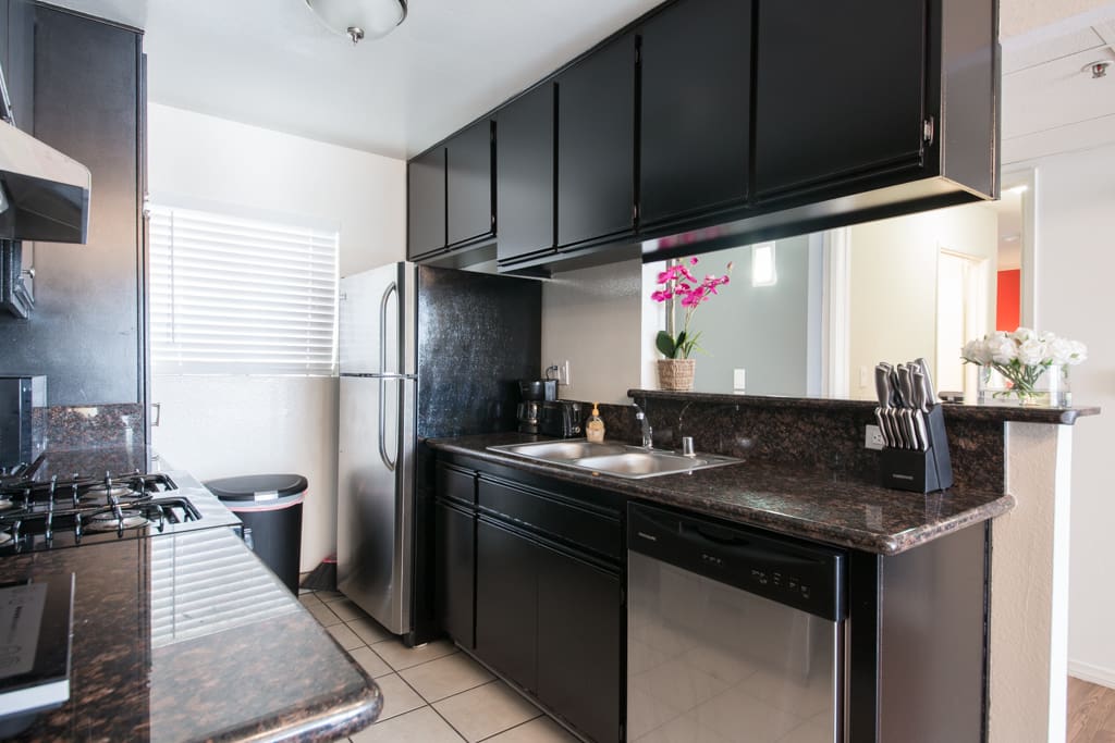 Fully equipped kitchen
