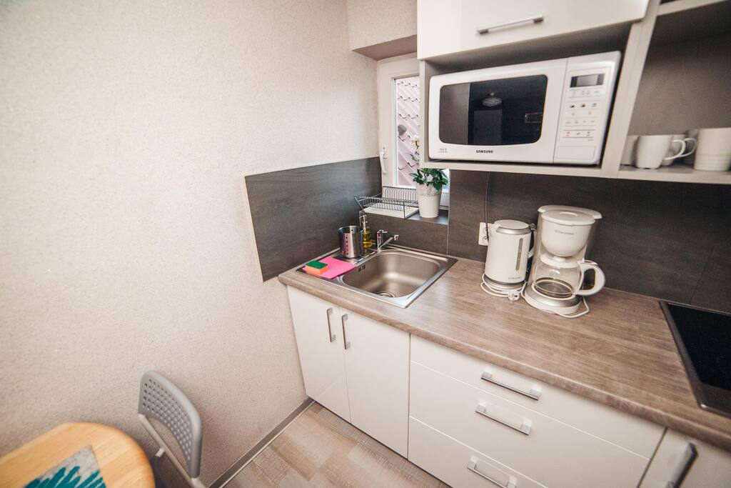 Apartament Górski - aneks kuchenny