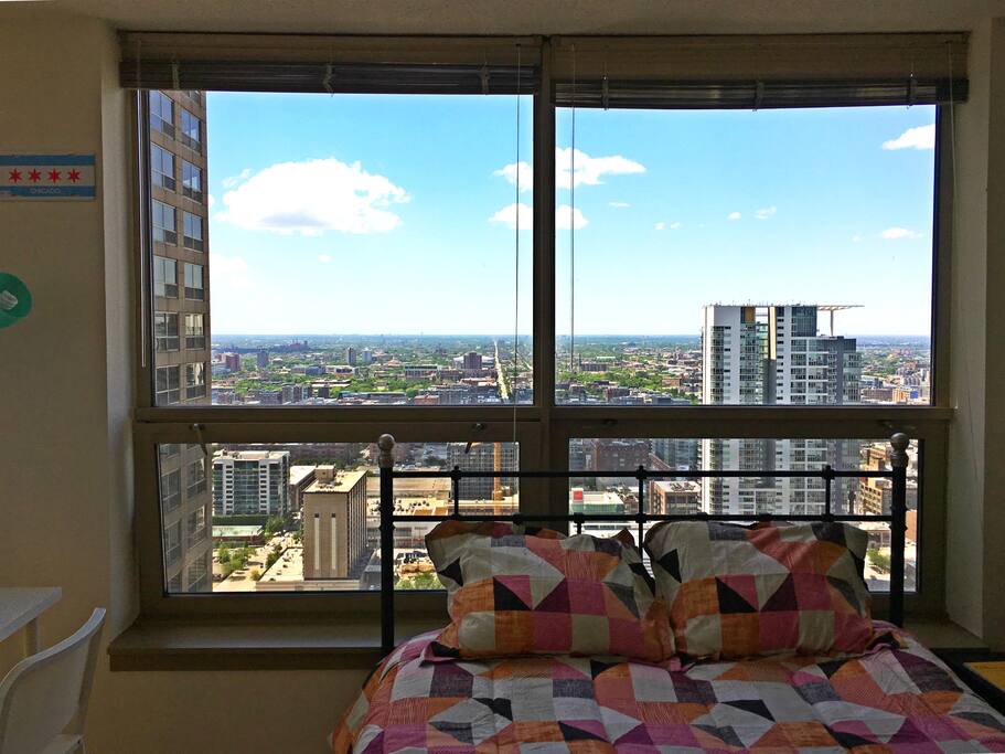 This is the view from my apartment.