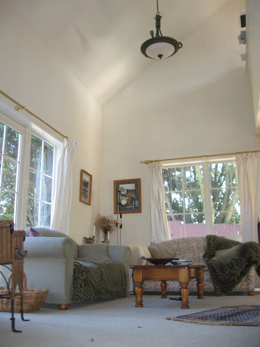 Spacious living room