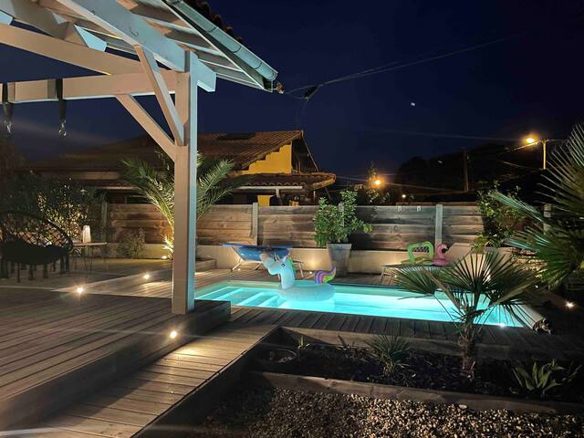 Maison familiale avec grande terrasse et piscine gallery image 3