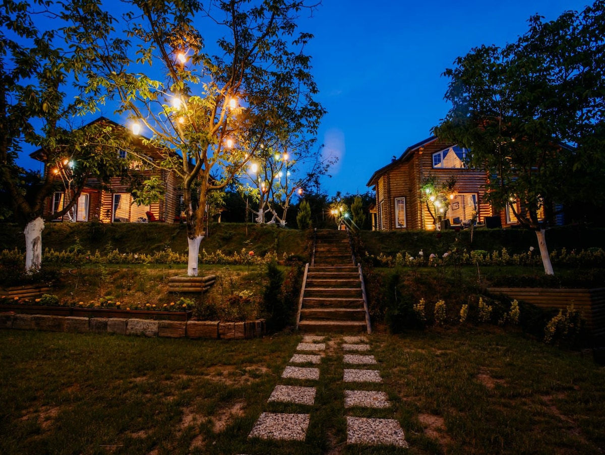 Göl Manzaralı Sıcak havuzlu ,bahçe jakuzili B2