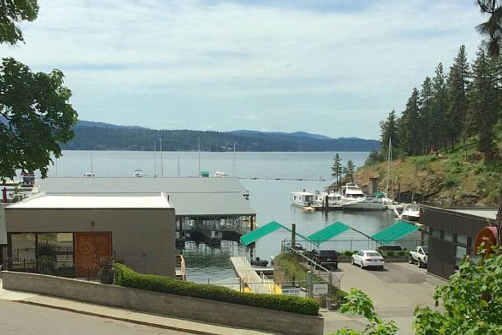 View from front windows of the Cottage