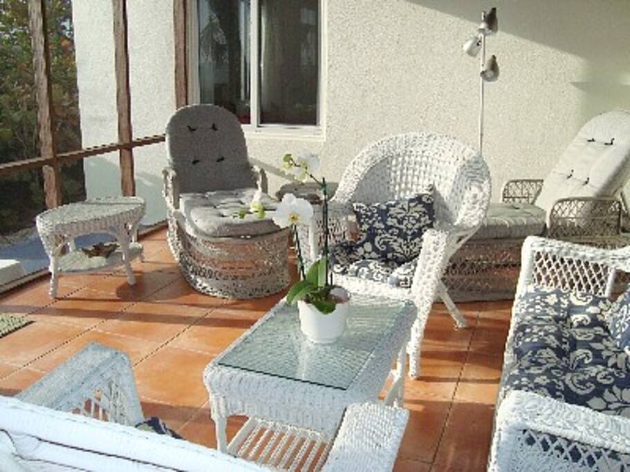 Screened porch