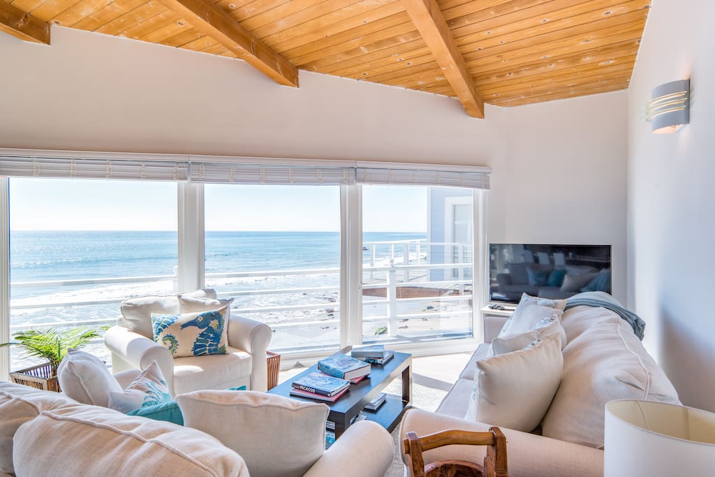 Living Room with Ocean Views