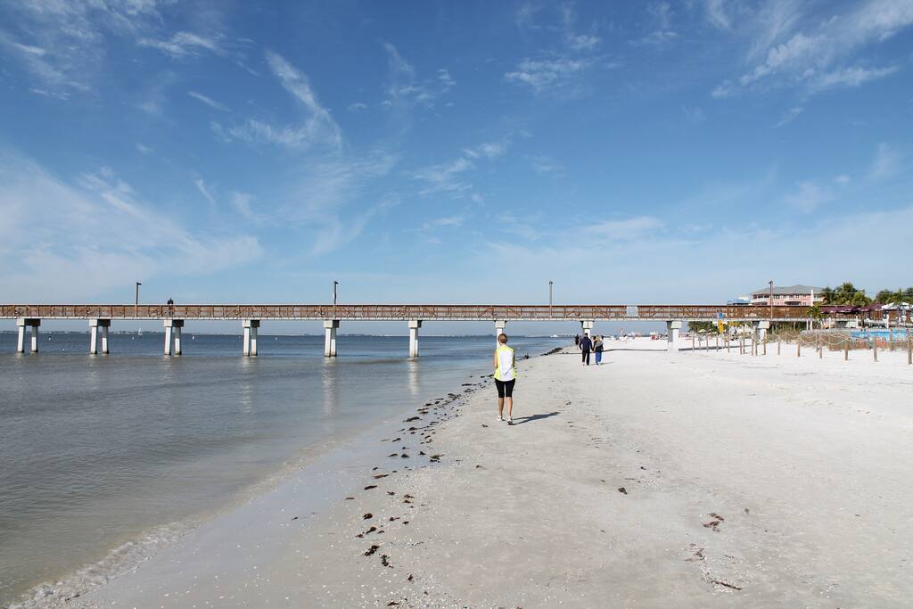 Beach and pier