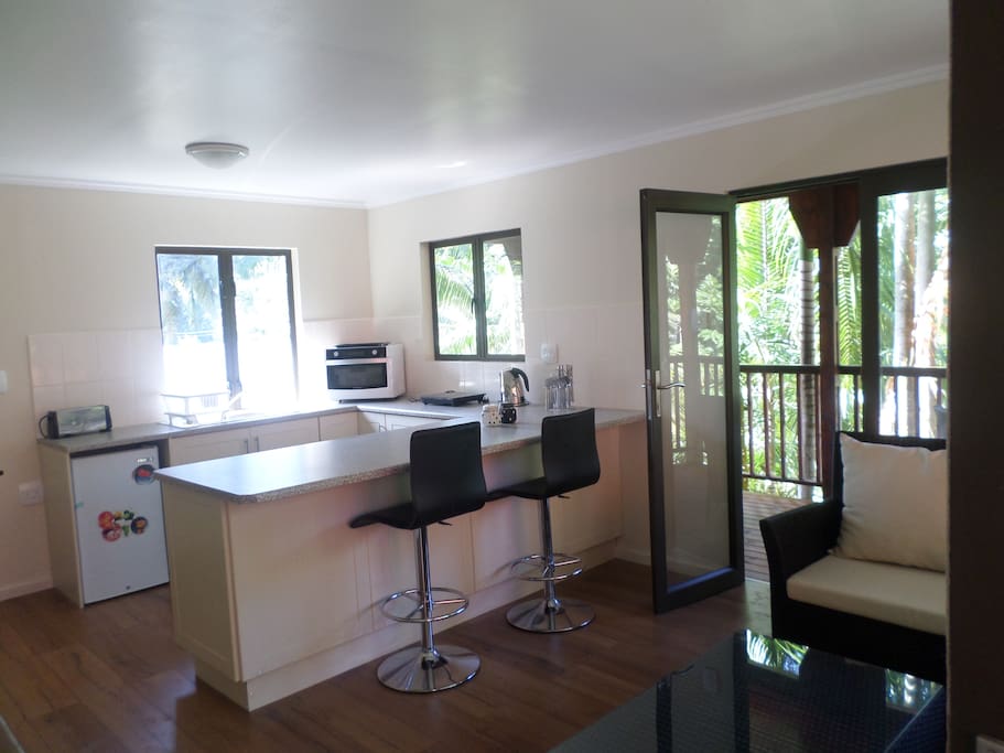 Fully equipped modern kitchen
