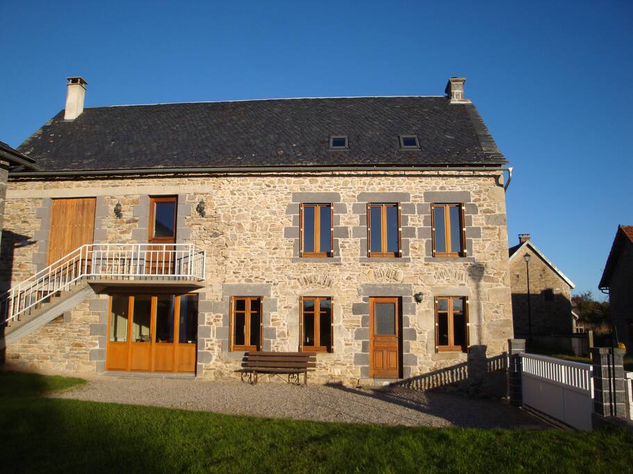 Façade gîte