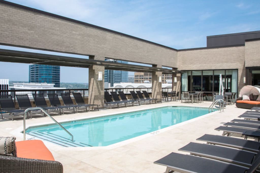rooftop pool