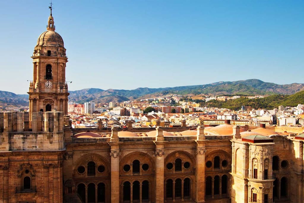 Vista de la ciudad casco histórico