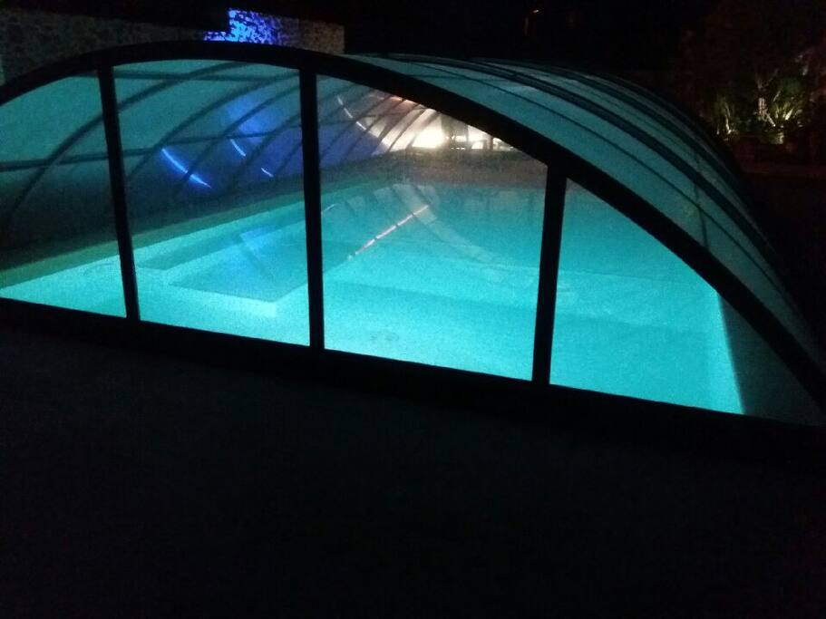 se faire une balnéo en nocturne, c'est possible et super sympa!