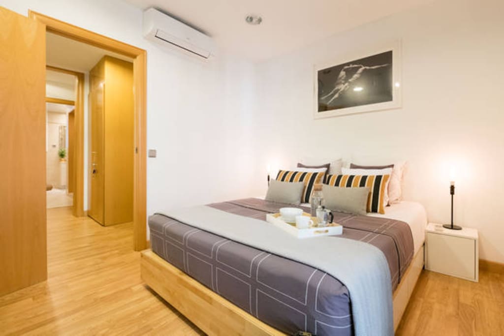 Comfortable King size bed