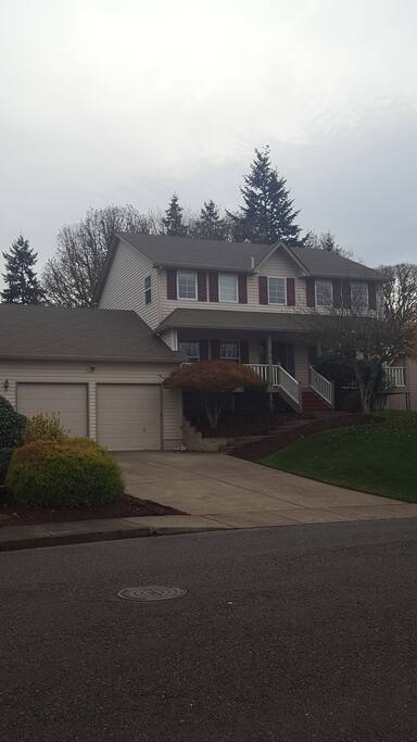 Front of the house
