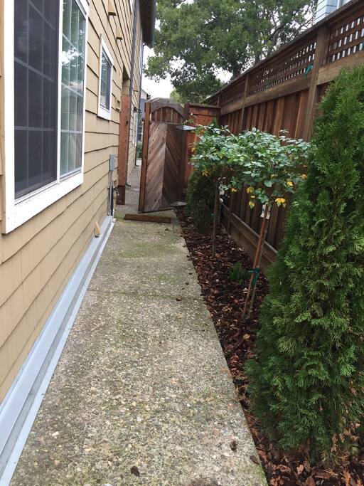 Private entrance