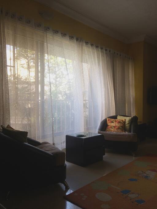Living room & dining area