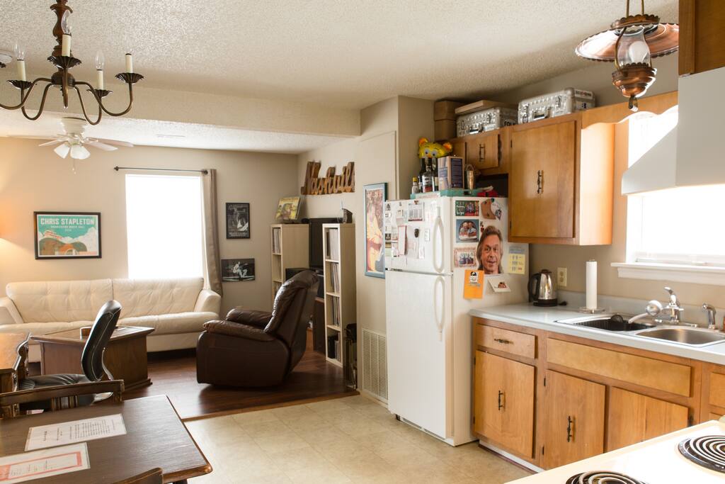 Open floor plans rock!