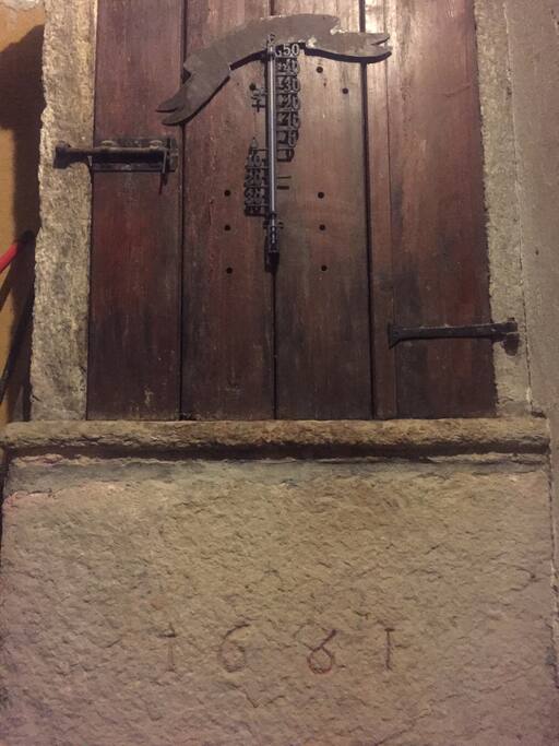 The building date of our house