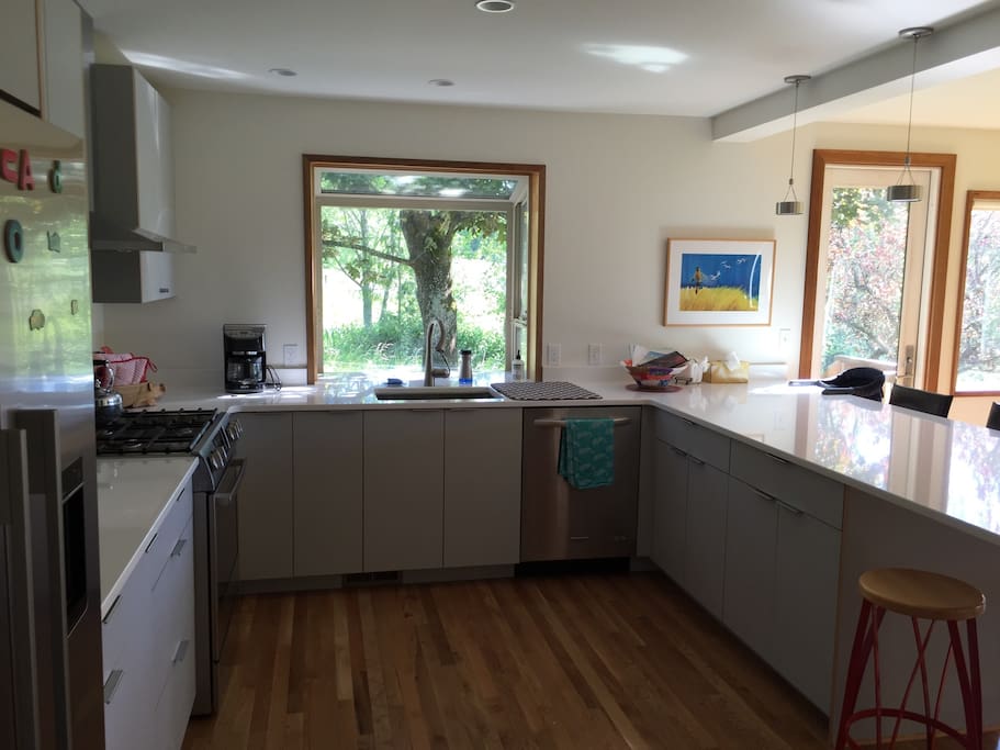 Remodeled kitchen