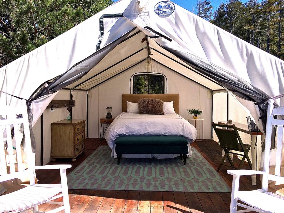 Interior of tent #2