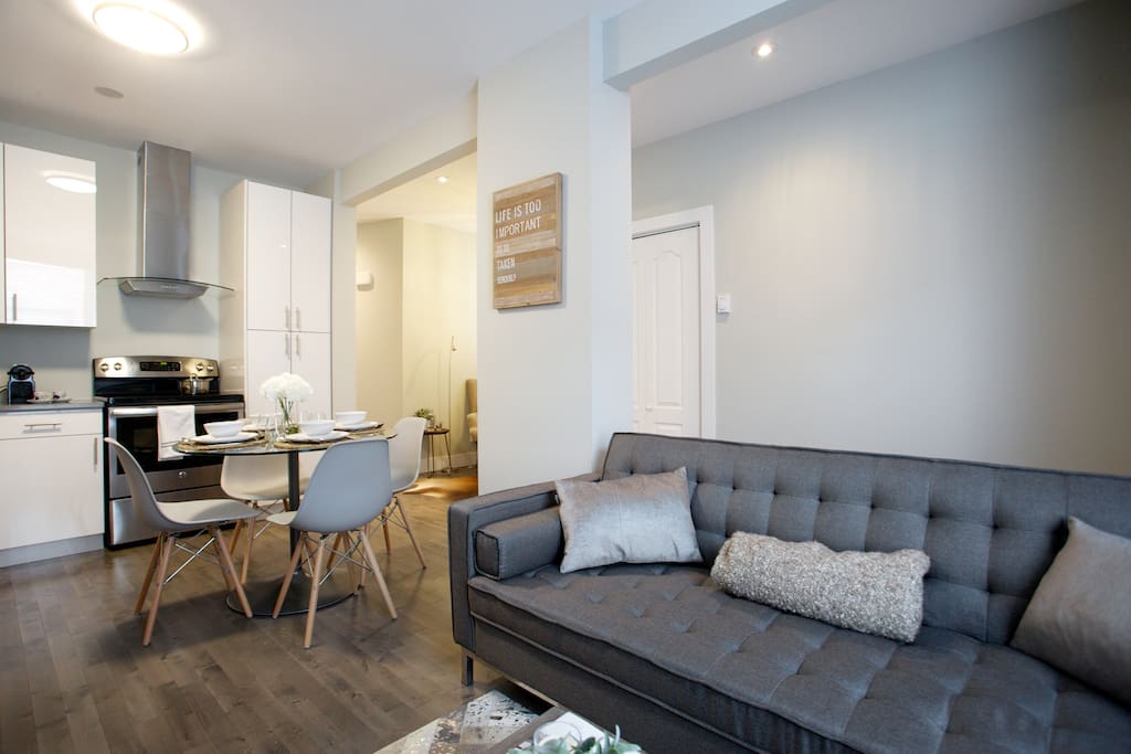 Bright open spaces.