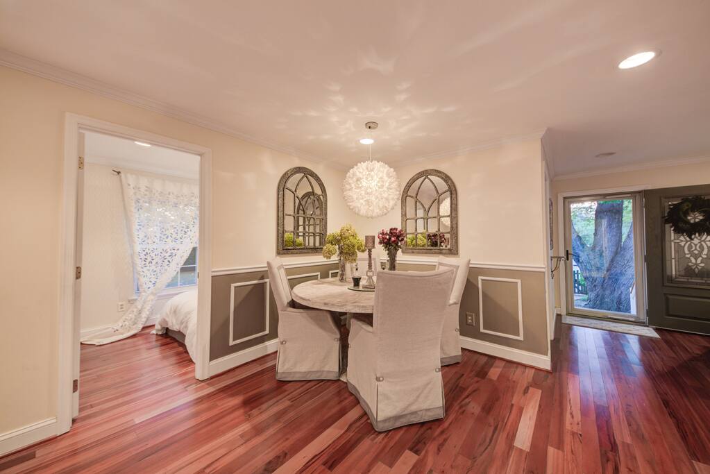Formal dining area or great game night spot!
