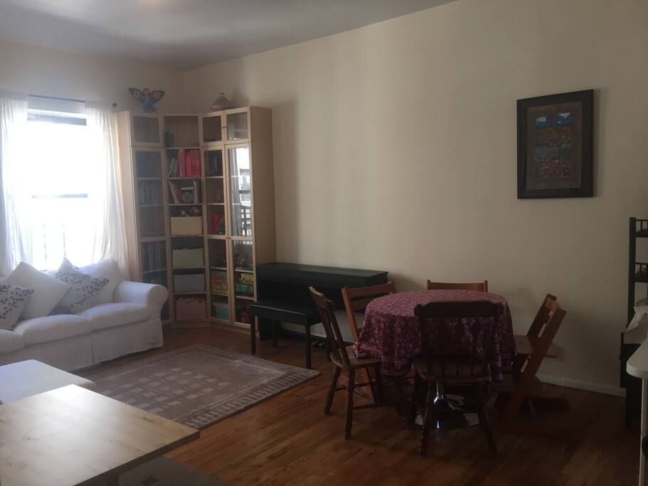 Living Room and Dining Area