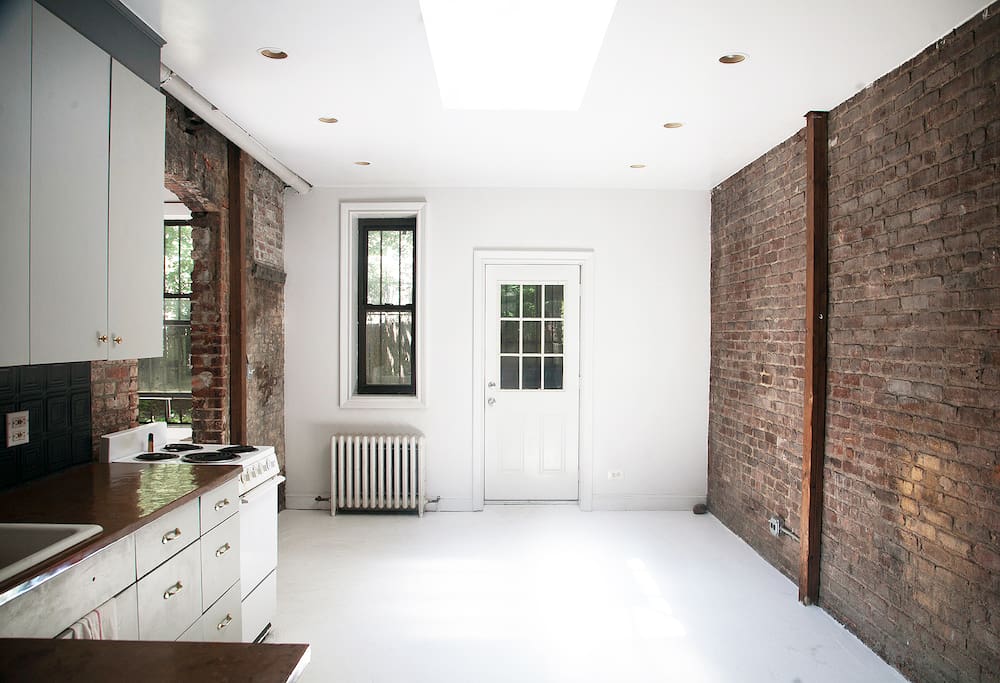 Kitchen/Lounge Area with Skylight