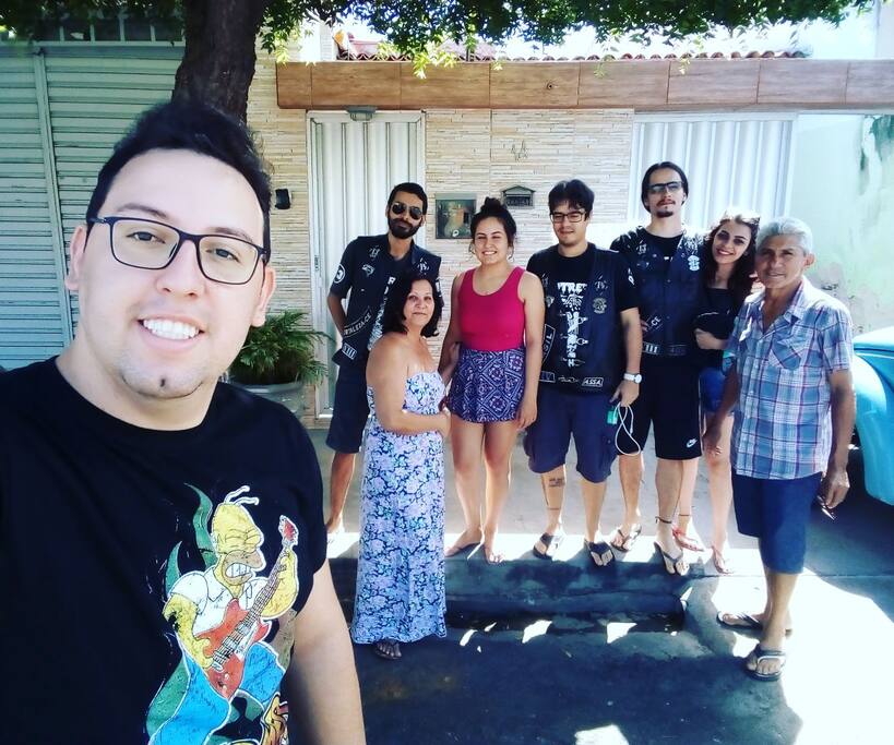Galera do Motoclube Abutre's. Shooow!