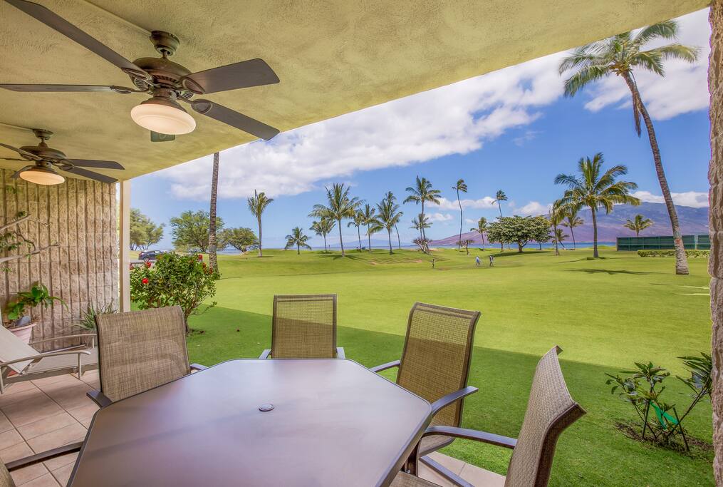 Huge outdoor dining