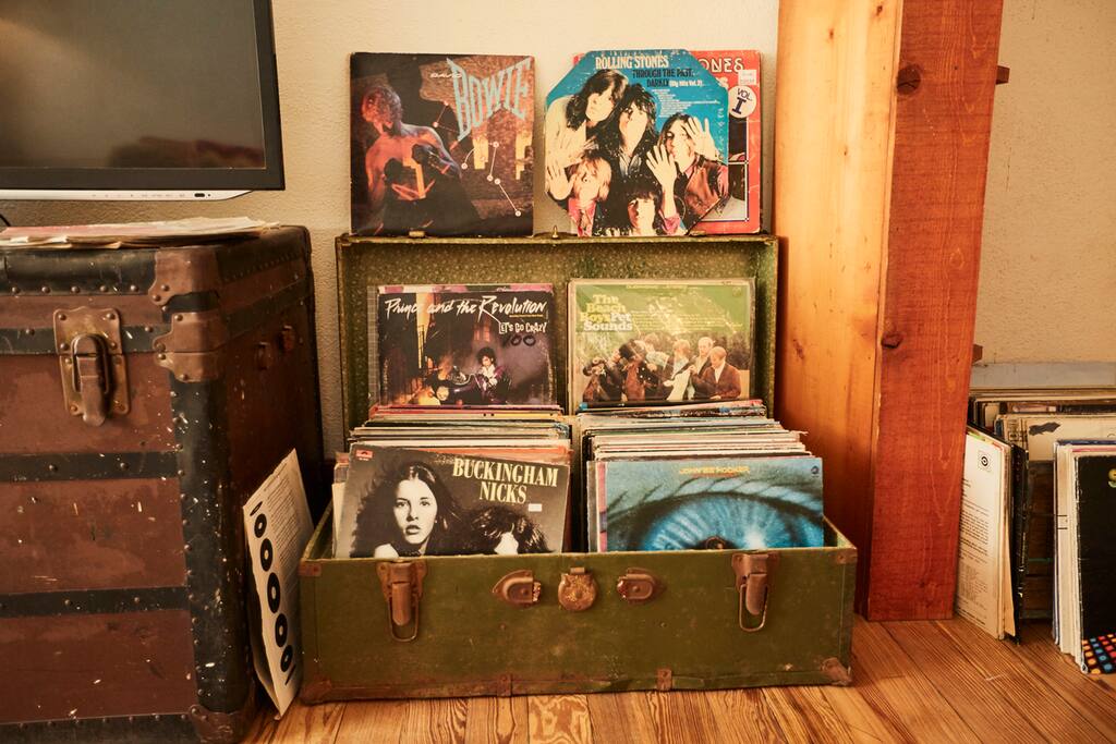 Only a few of the records you'll find in our ever-expanding collection!