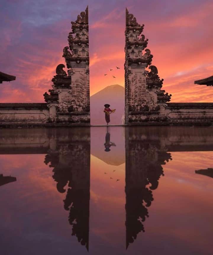 Lempuyang Temple Gate Of Heaven Sunset Airbnb