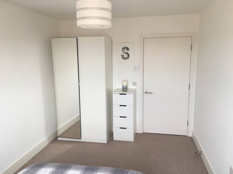 Storage in guest room
