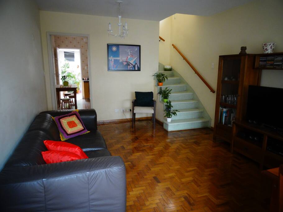 View from the front door. Living room, view 1.