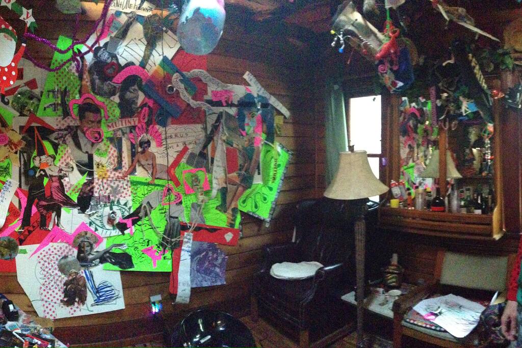An incarnation of the living room wall