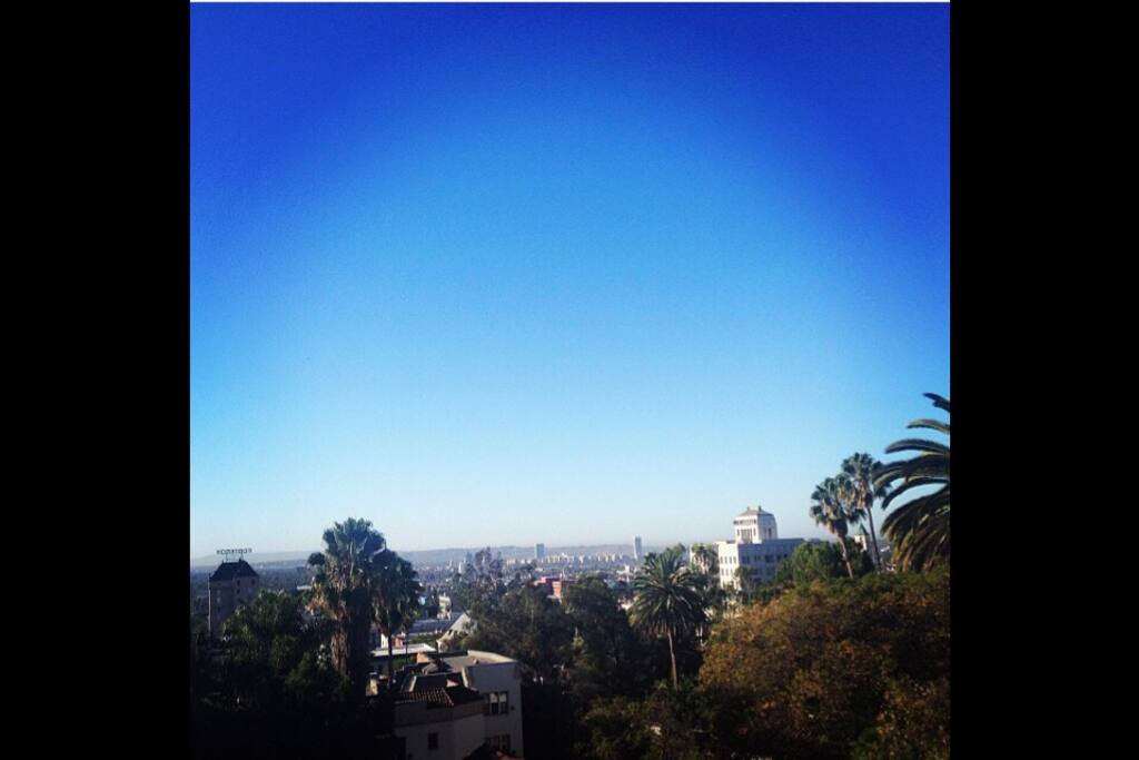 View from the balcony.