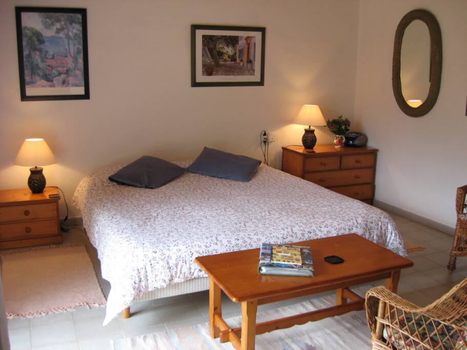 Bed/living room