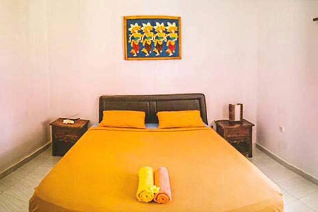 Double comfortable bed