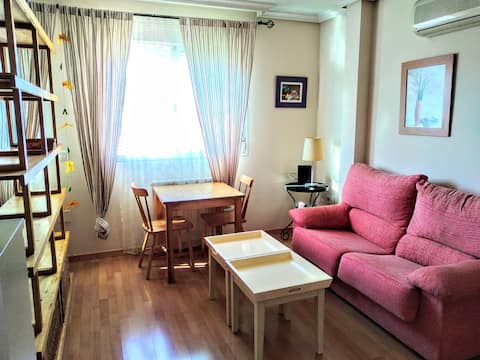Popular Airbnb listing: Tiny Loft, A charming little corner. in Ciudad Real