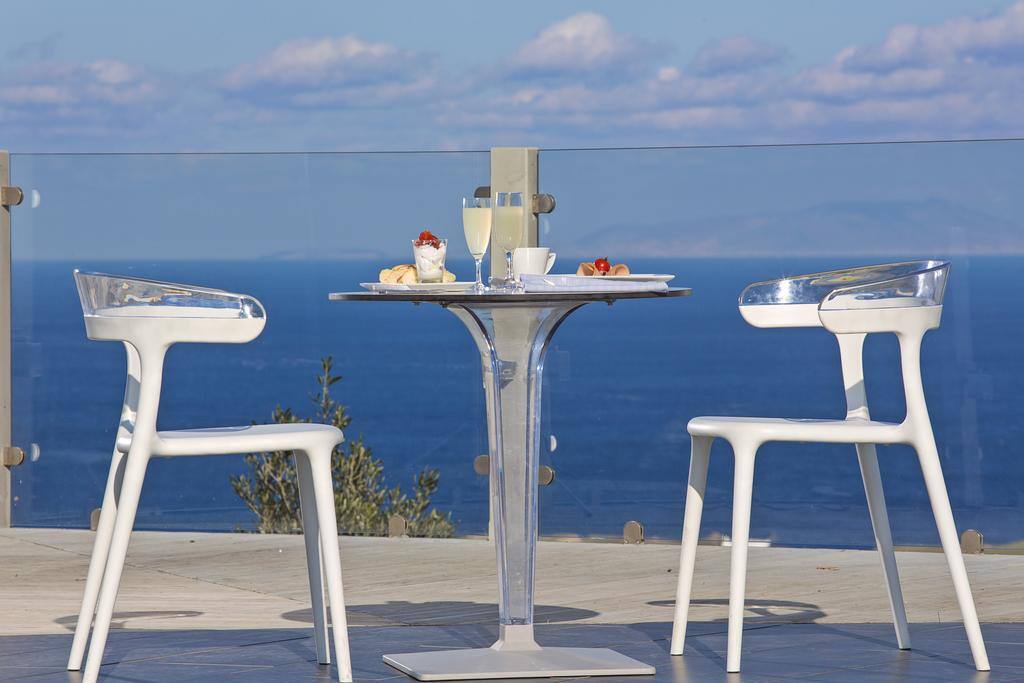 View from the pool area