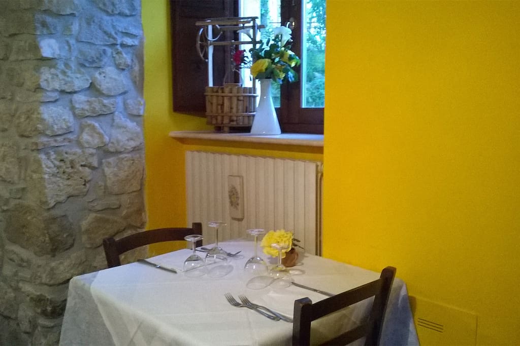 Particolare del ristorante