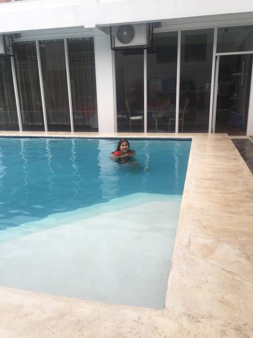 Pool area