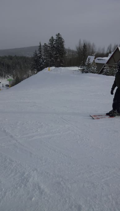 Ski in entrance