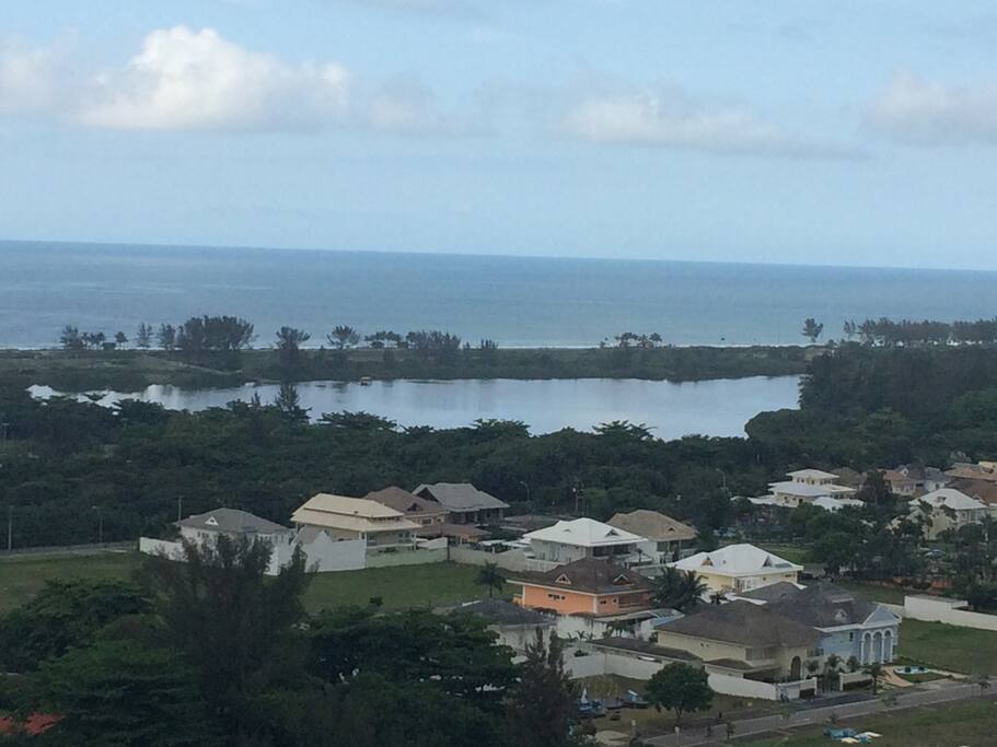 Vista do quarto de casal