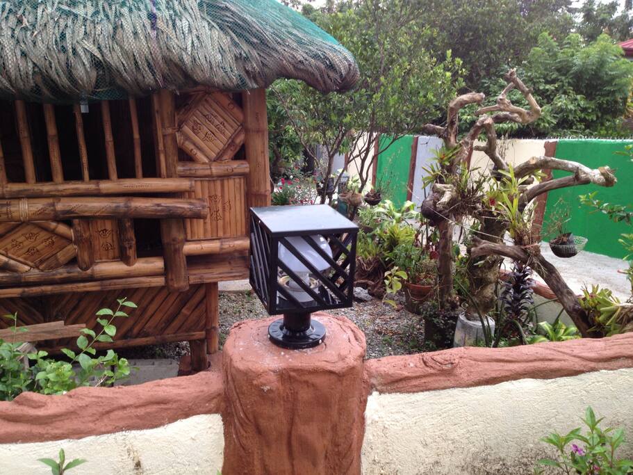 Kubo is good for afternoon, night time chill in. with tv and karaoke. *2K/Night goof for 3-5 pax