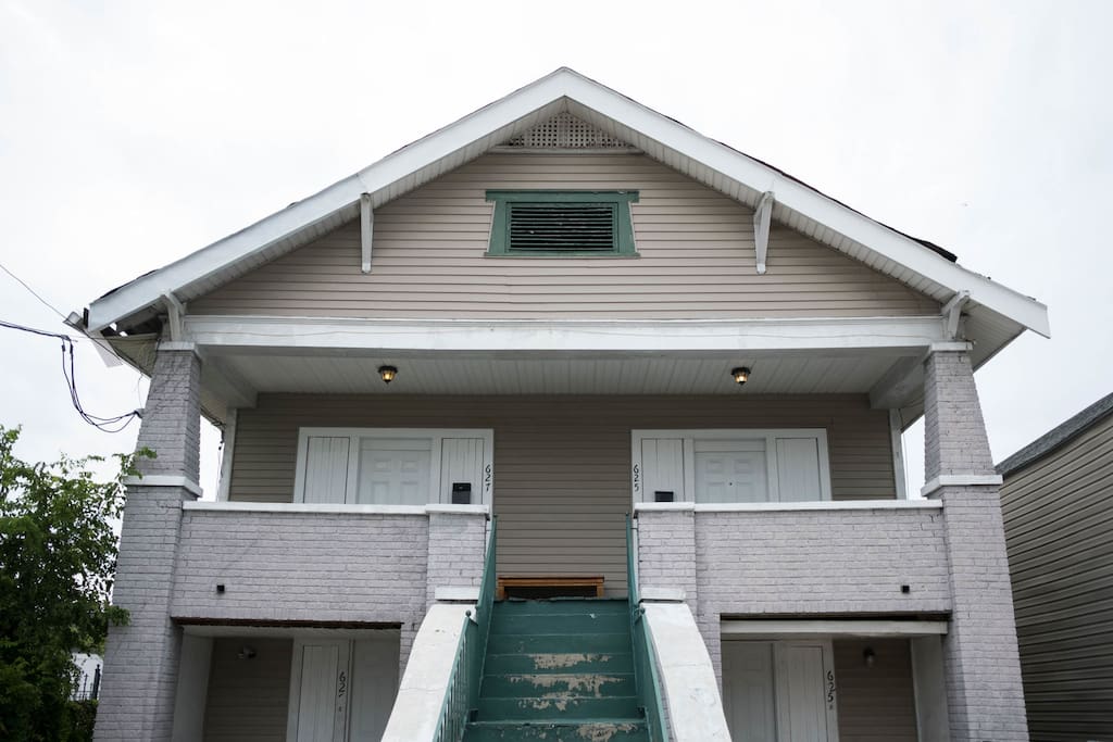 The front of the house!