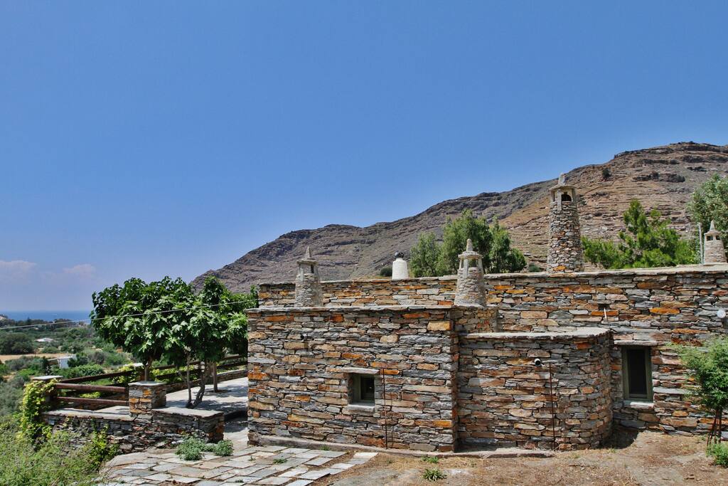 The house - stone built achitecture