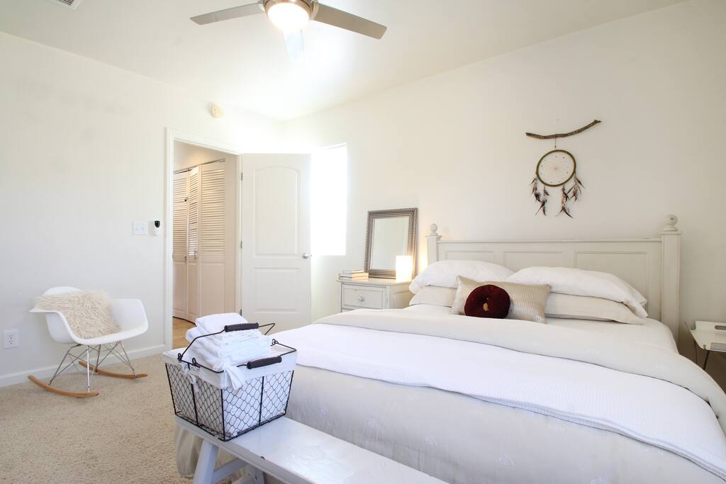 Sweet dreams. Notice lots of spare towels.