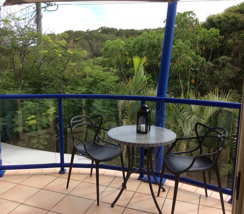 Private balcony