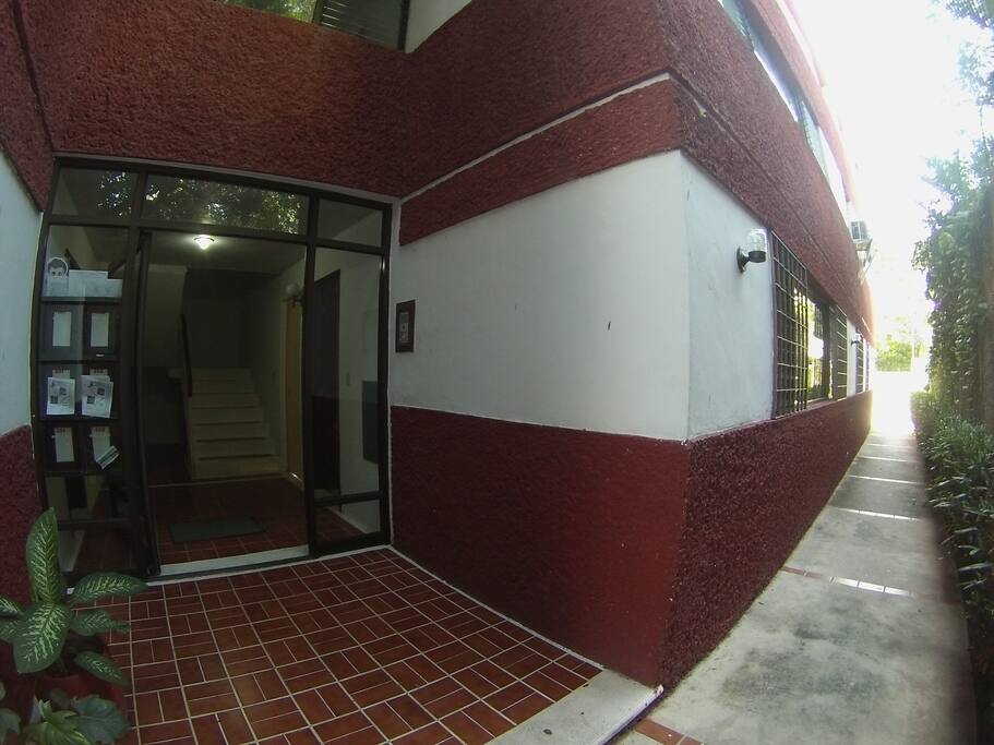 Entry from street