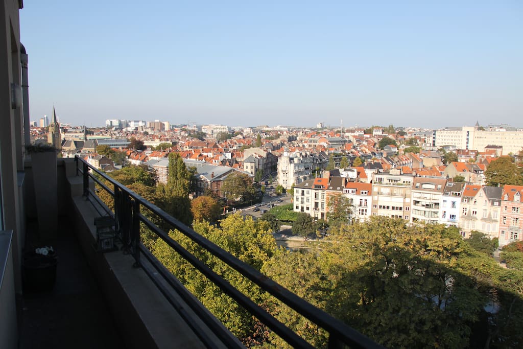 View from the front balcony